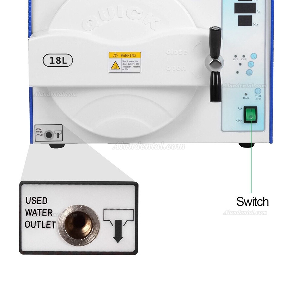 Sun SUN18/23-I(E) 18L/23L Dental Autoclave Sterilizer Class N